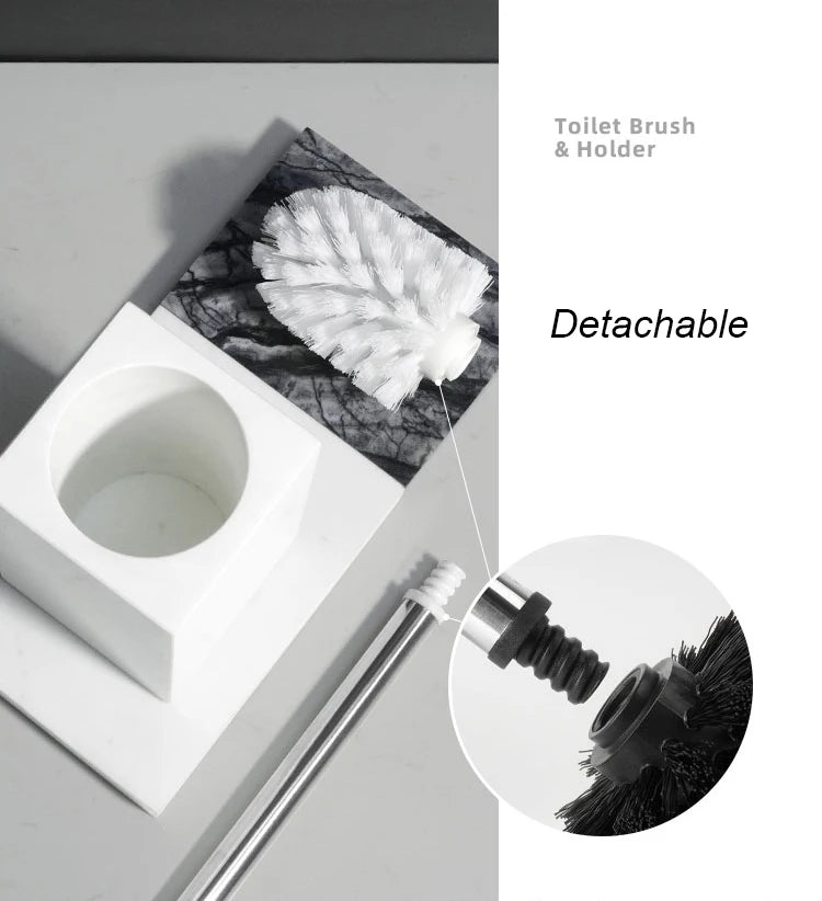 Volakos White Natural Marble Bathroom Soap Dispenser Soap