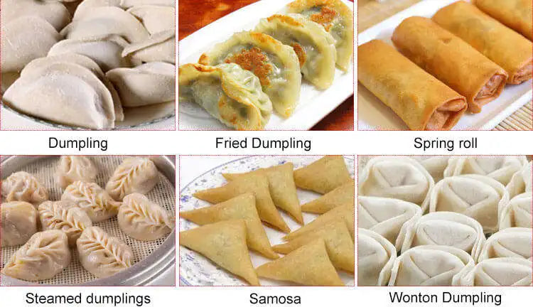 Commercial Automatic Dumpling Making Machine Chinese Restaurant