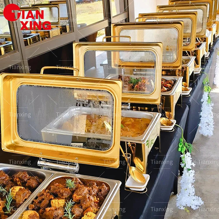 1pcs Hotel Restaurant Supplies Liter Buffet Food Warmer