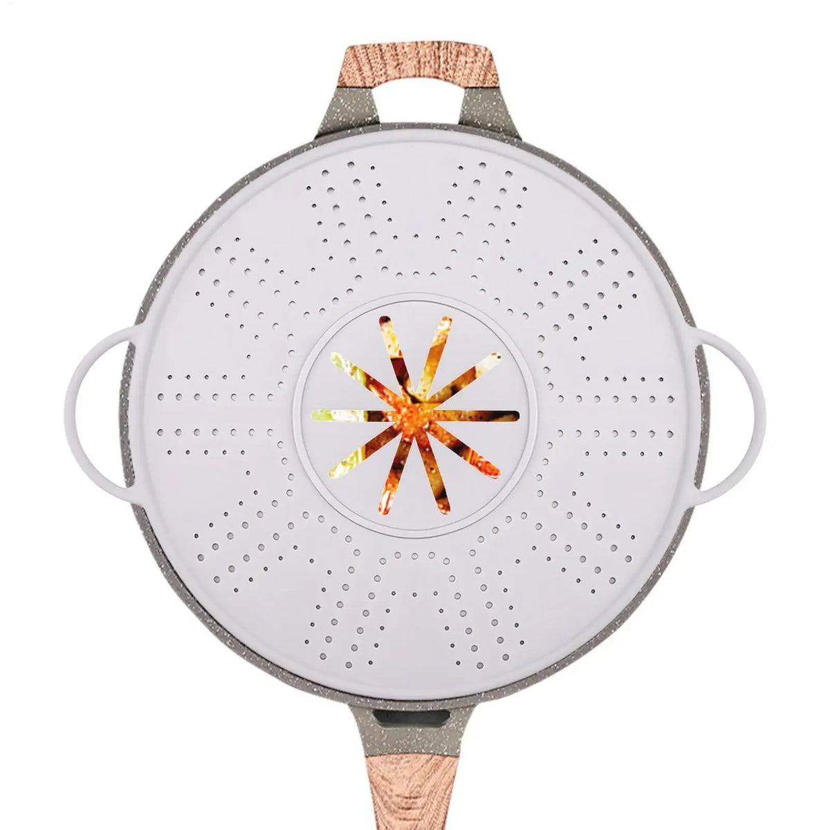 Splash Guard Frying Pan Foldable Splash Guard Dishwasher