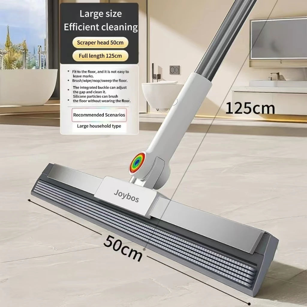 Silicone Scraper 50cm Wiper Floor Mop 360 Complete