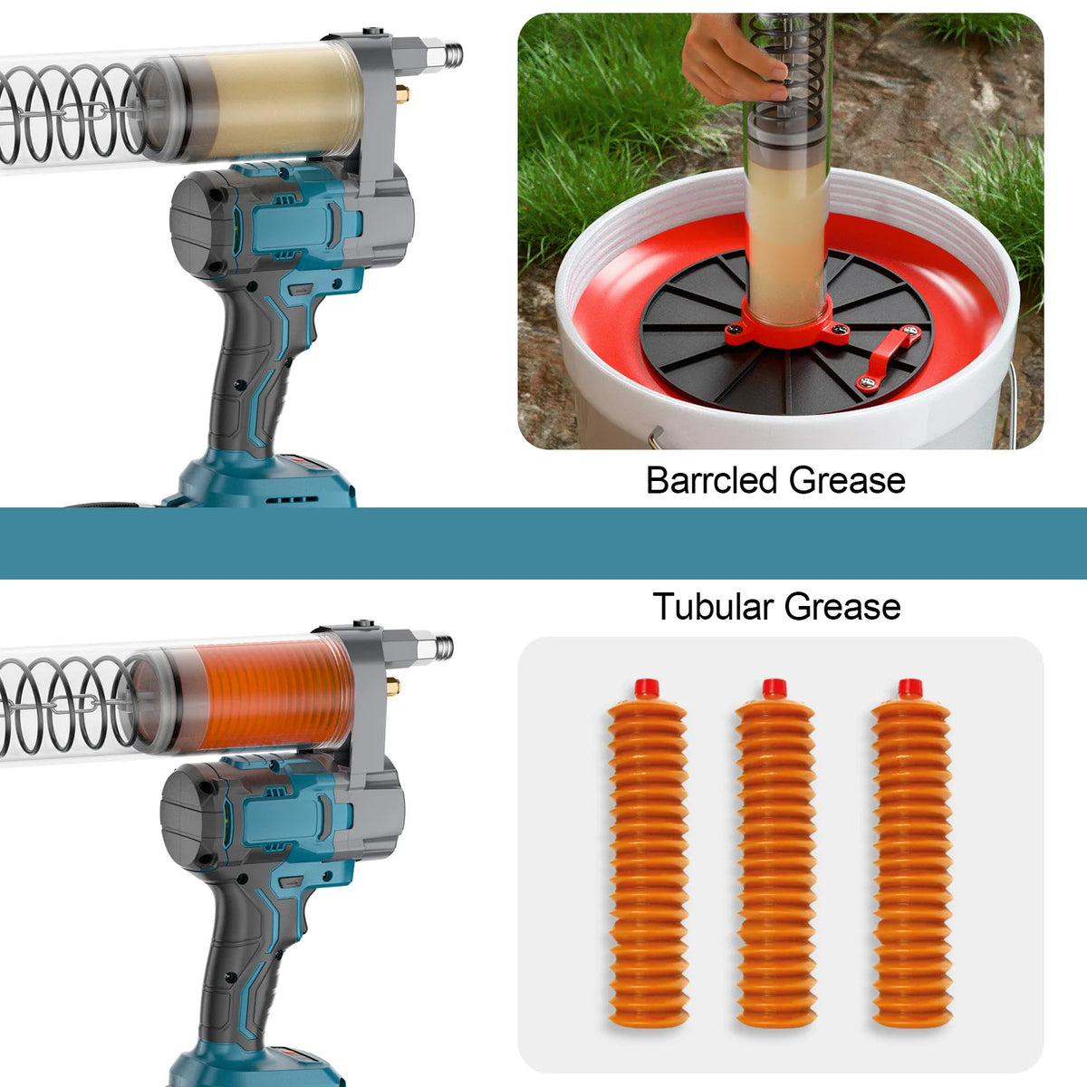 Electric Grease Gun Makita 18v Battery Oiling Machine