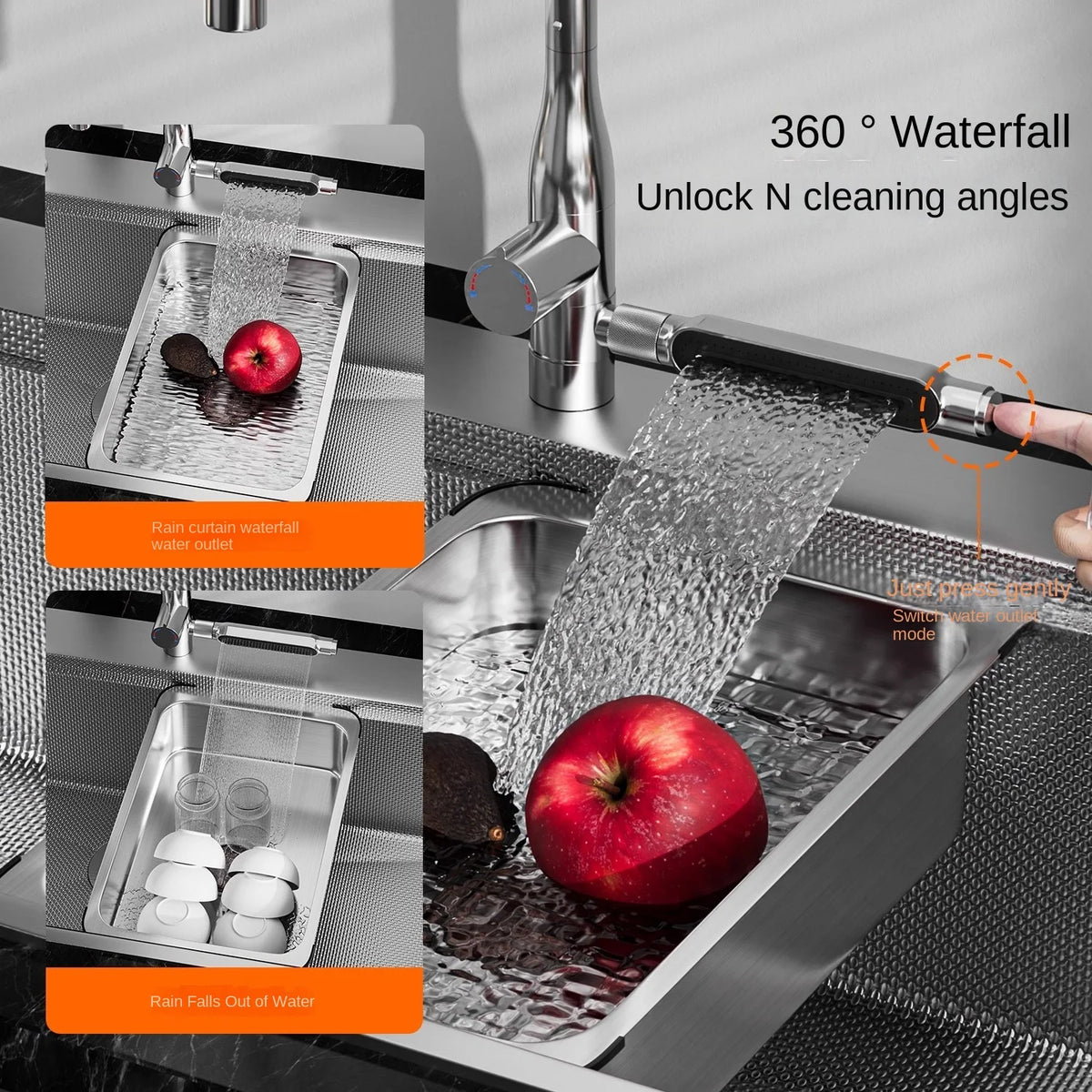 Original Finish Dishwasher-Compatible Sus304 Stainless Steel