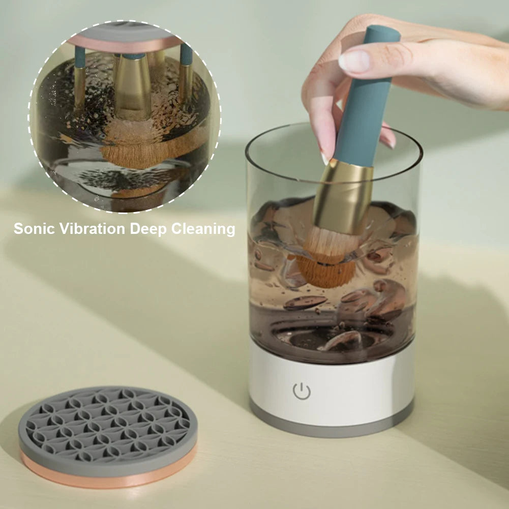 Makeup Brush Cleaner Machine Usb Powered Electric Make-Up