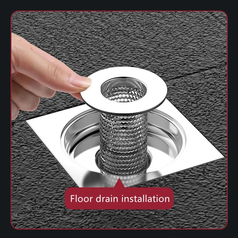 Stainless Steel Sink Filter Mesh Floor Drain Filter