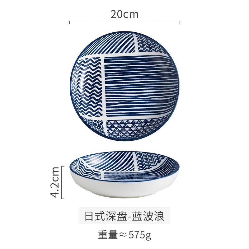 Japanese Ceramic Dish Deep Dish Restaurant Hotel Creative