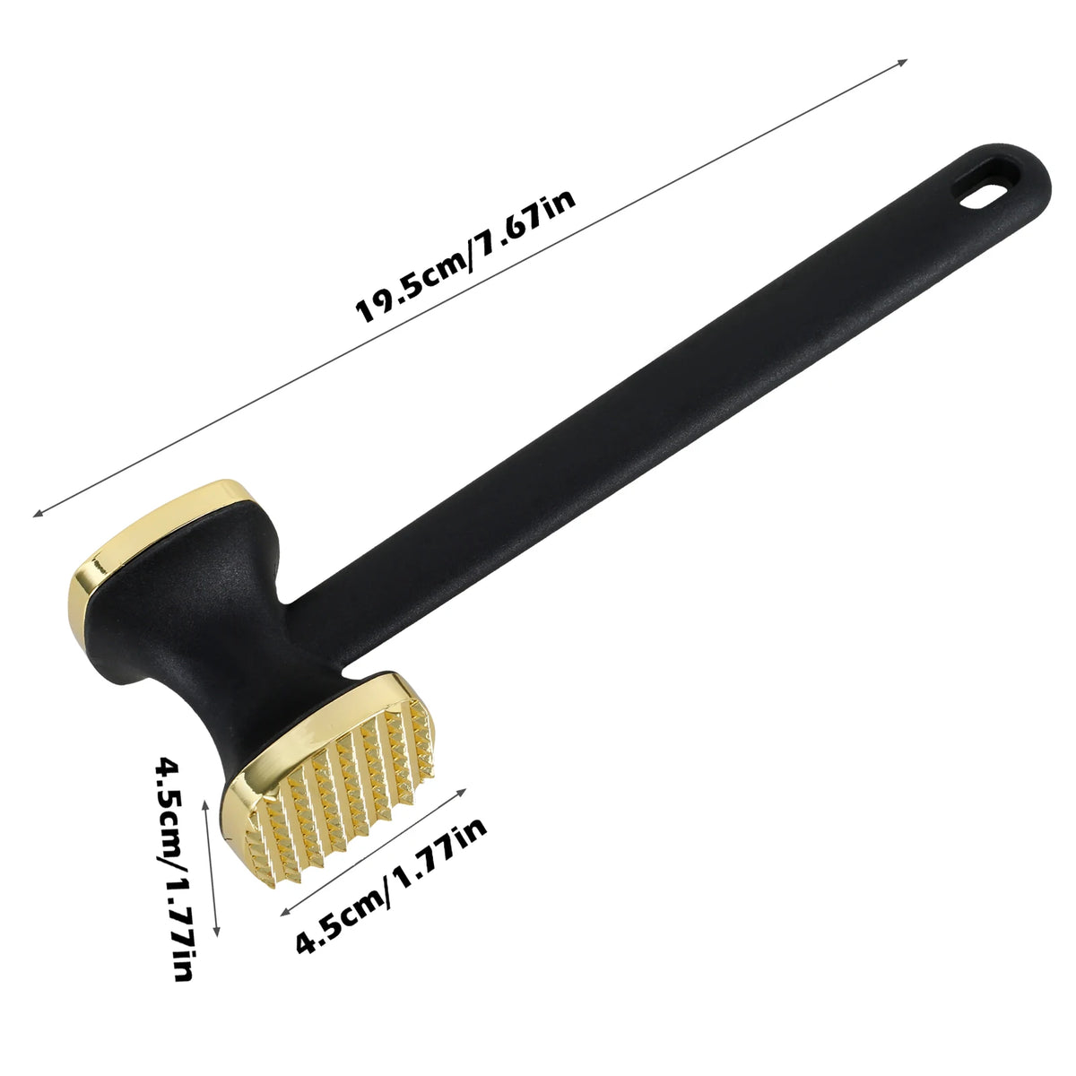 Meat Tenderizer Hammer Double-Sided Meats Hammer Stainless