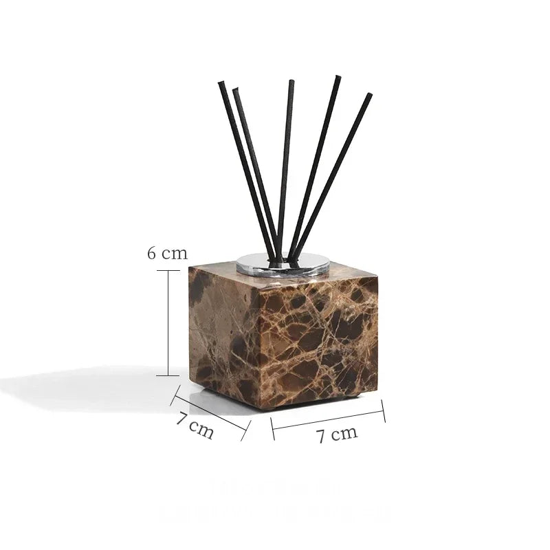 Emperador Dark Natural Marble Bathroom Brown Luxury Toothbrush