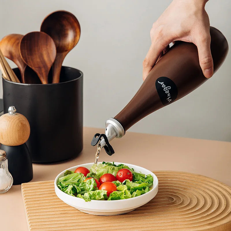 Ceramic Oil Pot Seasoning Bottle Olive Oil Vinegar
