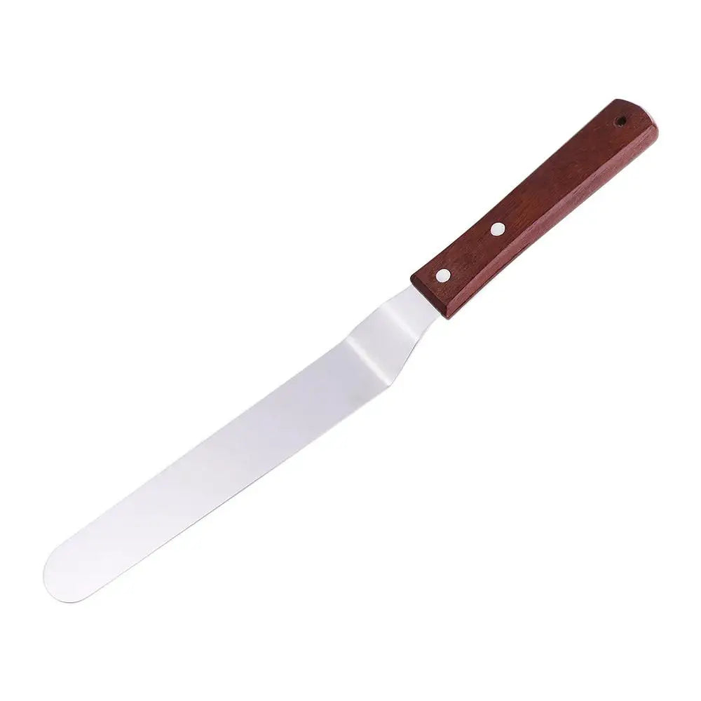 Stainless Steel Butter Scraper Inch Comfortable Grip Cake