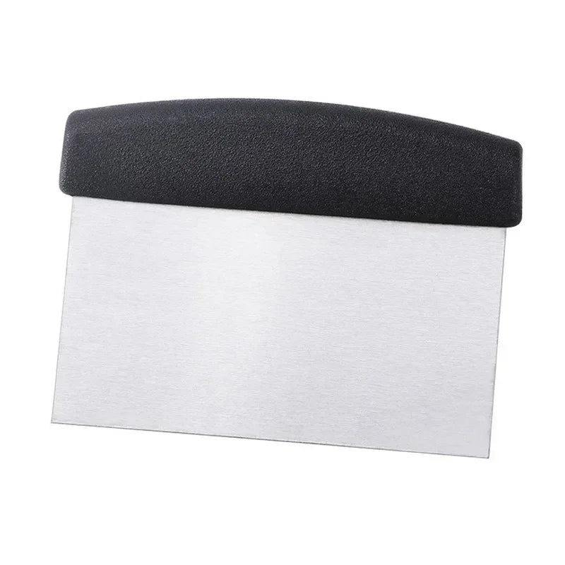 Stainless Steel Dough Scraper Chopper Silicone Handle Versatile