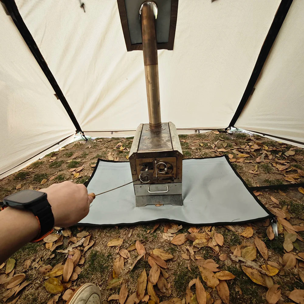 Fireproof Tent Person Waterproof Extend Dome Tent Stove