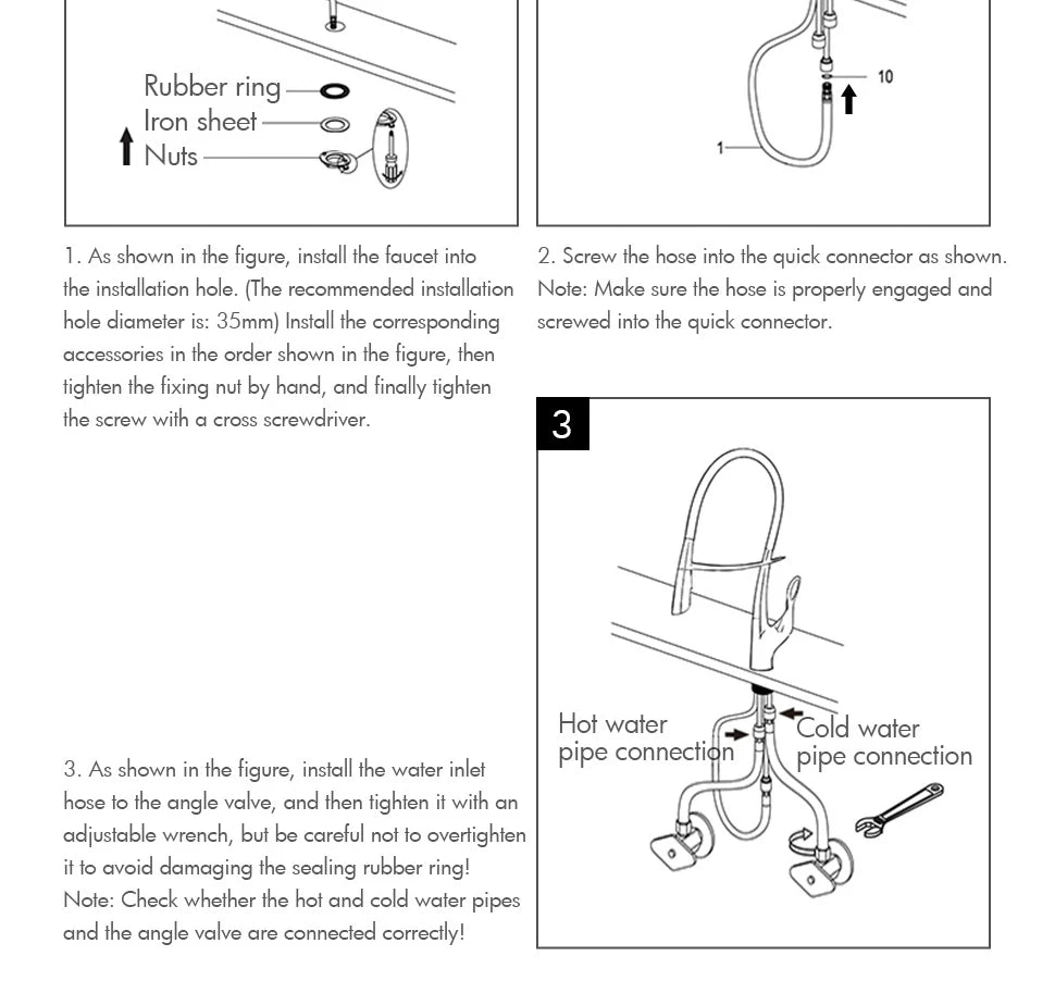 Pull Out Faucet Mixer Kitche
