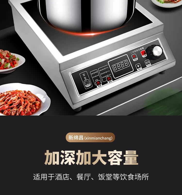 3-In-1 Safety Commercial Pressure Cooker Explosion-Proof Valve &