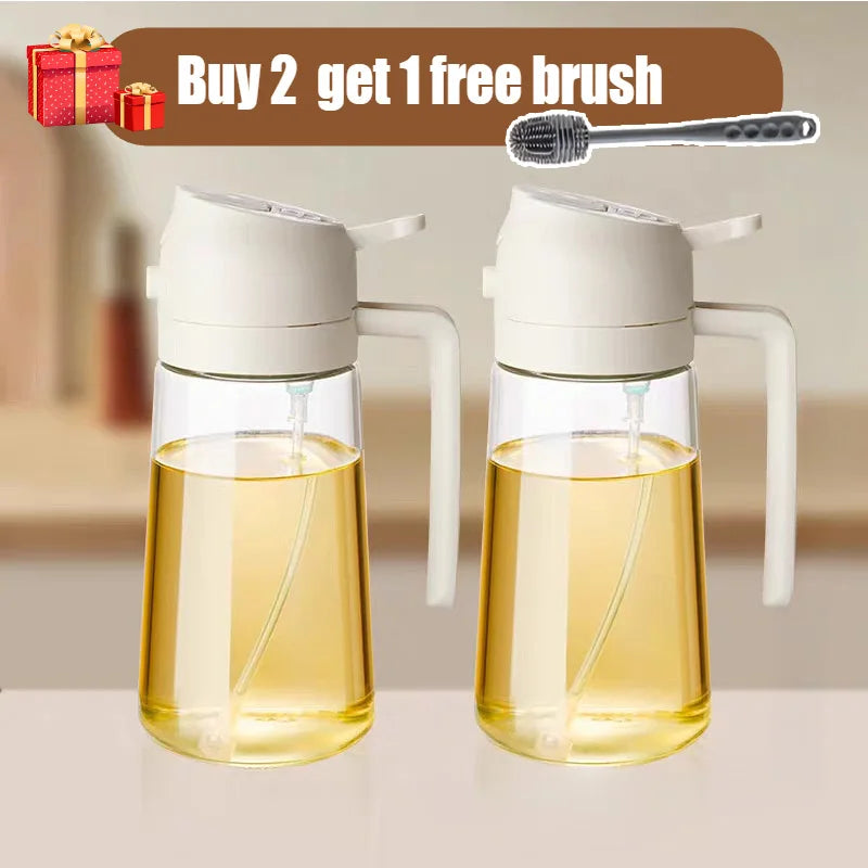 2pcs Oil Spray Dispenser Sprayer Pourer Oil Empty