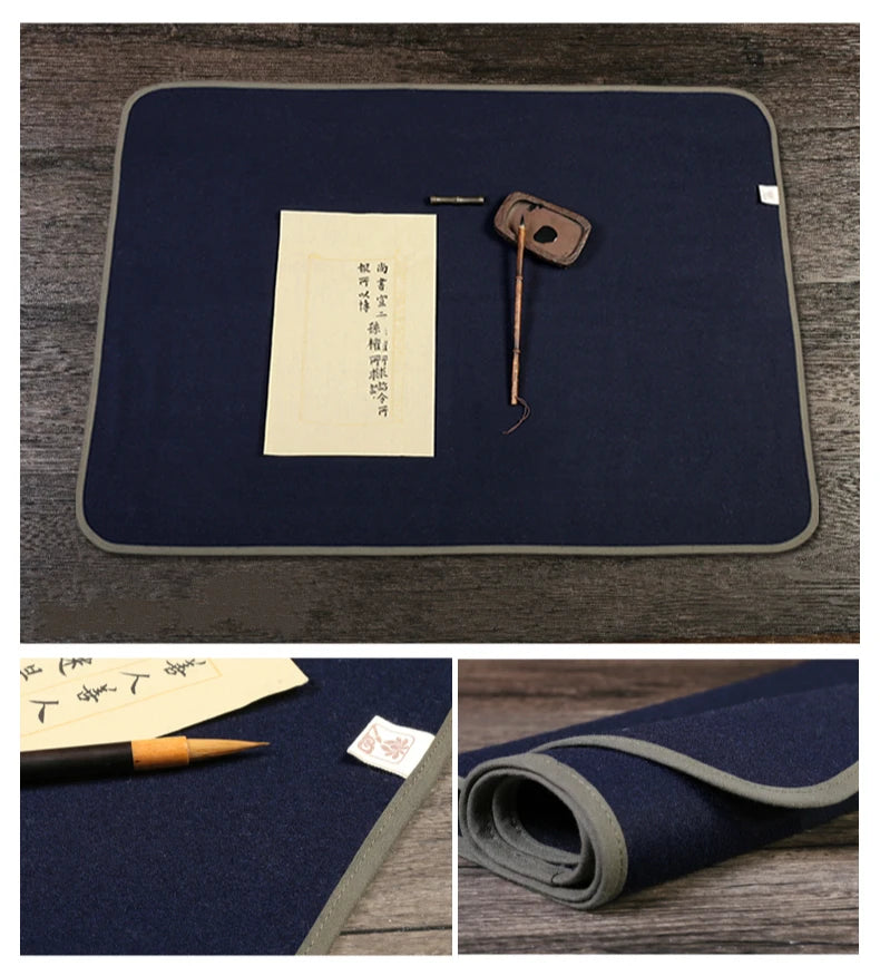 Washable Calligraphy Painting Wool Felt Pad Woolen Fiber