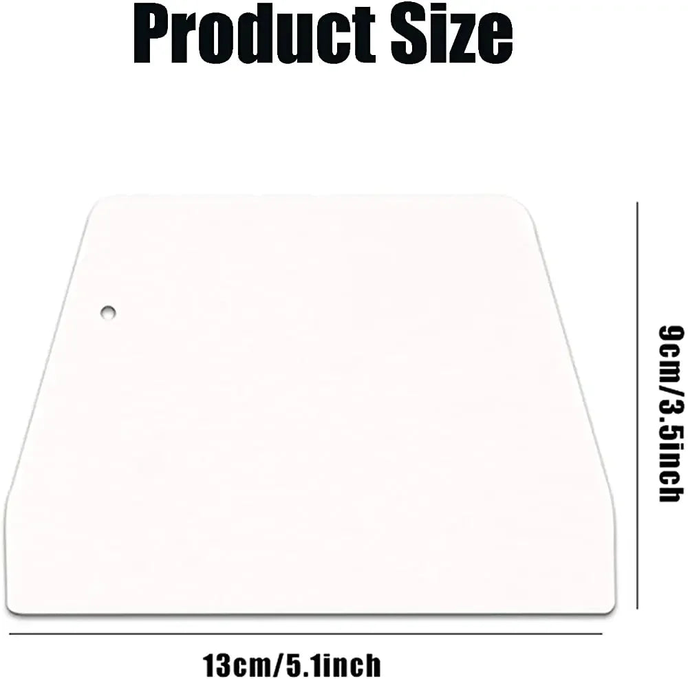 Baking Plastic Scraper Diy Pastry Cream Spatula Trapezoidal