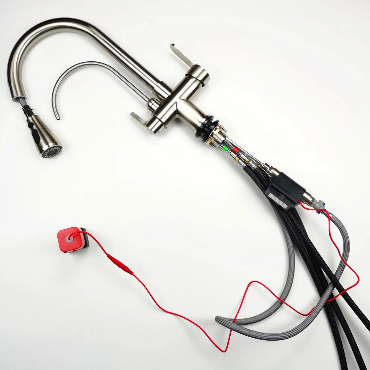 Waterfall Touch On Filter Faucets Brass Cold Pull