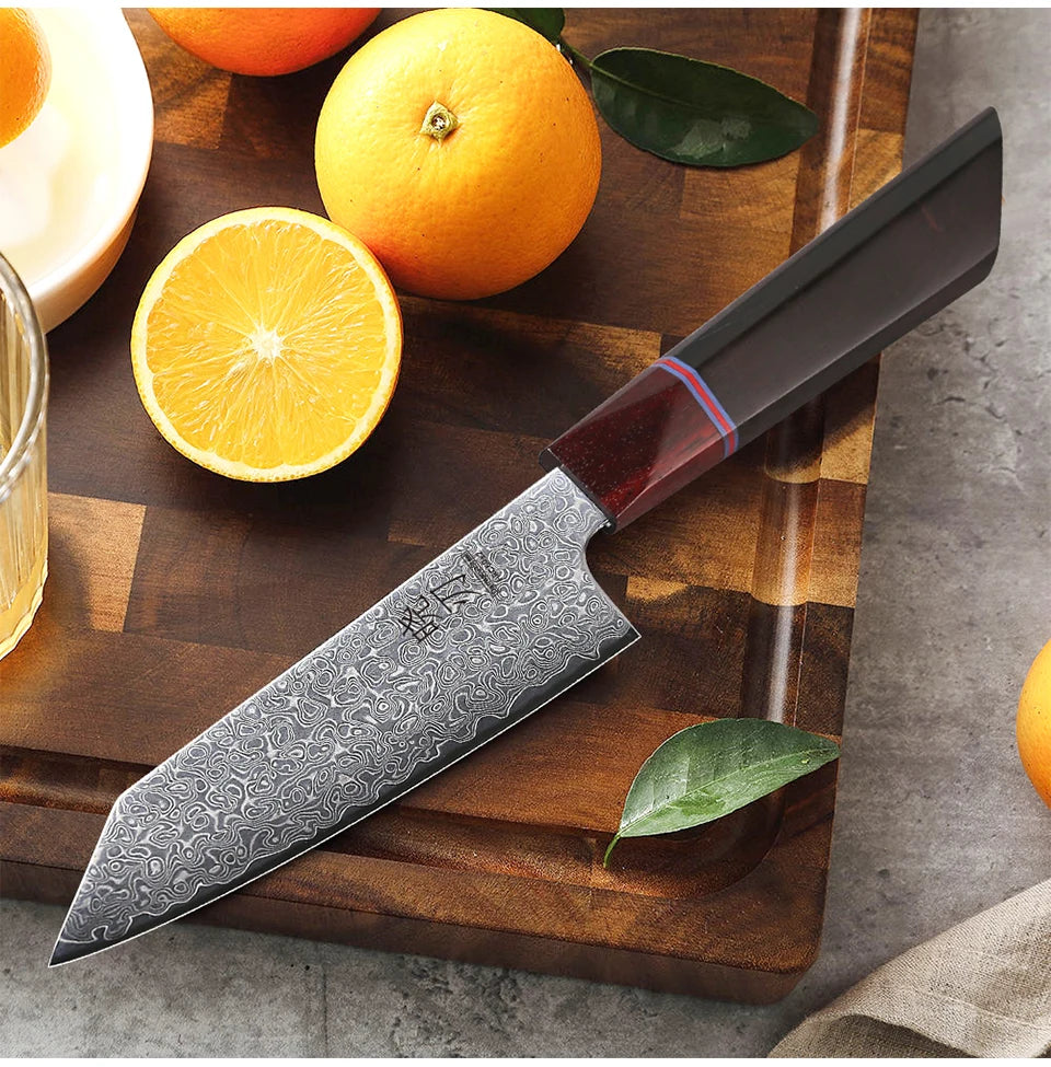 5-Inch Utility Knife Damascus Steel Professional Chef Knife