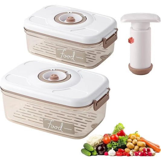 Food Vacuum Storage Box Airtight Container - Reusable
