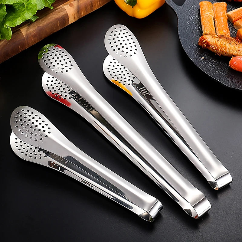 Tongs Utensils Bbq Food Clip Chief Tongs Stainless