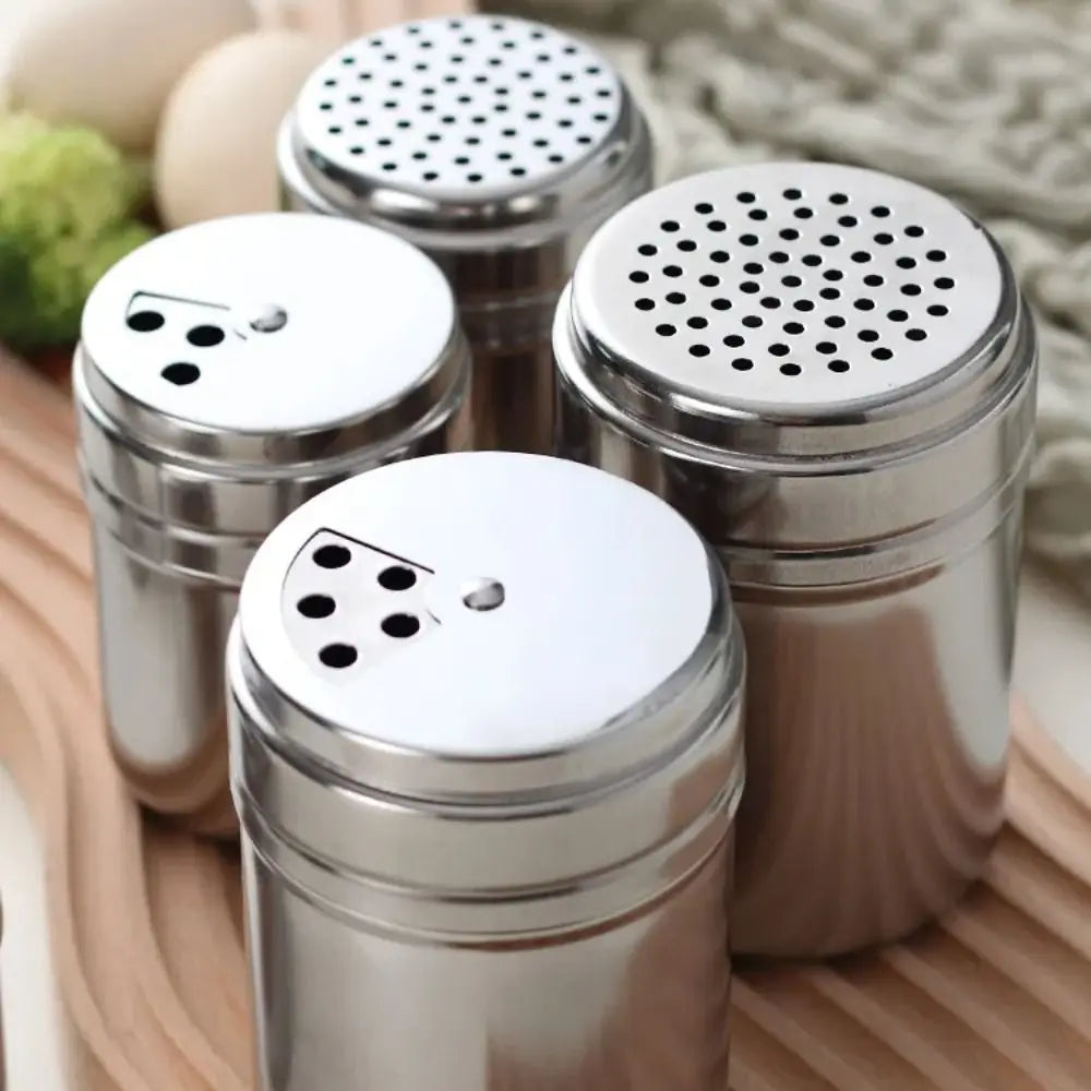 Multi-Purpose Seasoning Jar Spice Jar Stainless Steel Salt