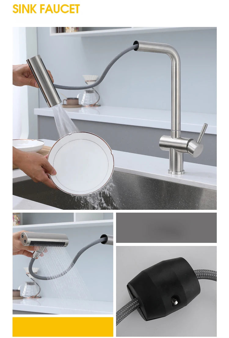 Fly Rain Touch Faucets 304 Stainless Steel Cold