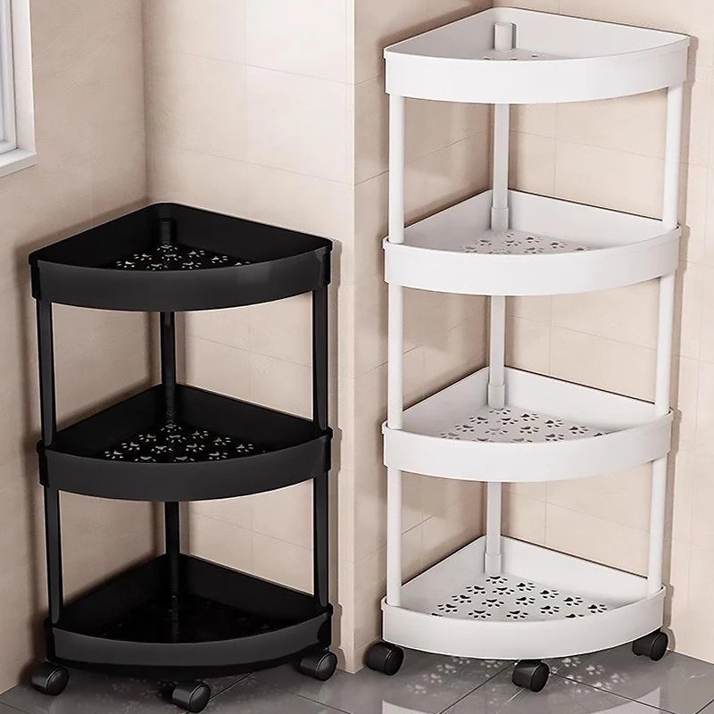 Swivel Wheels Small Cart Shelf Snacks Racks Trolley