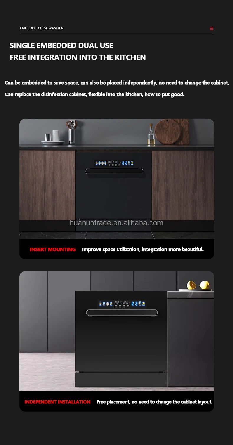 Built-In Dishwasher China Factory Supply High Quality Dishwasher