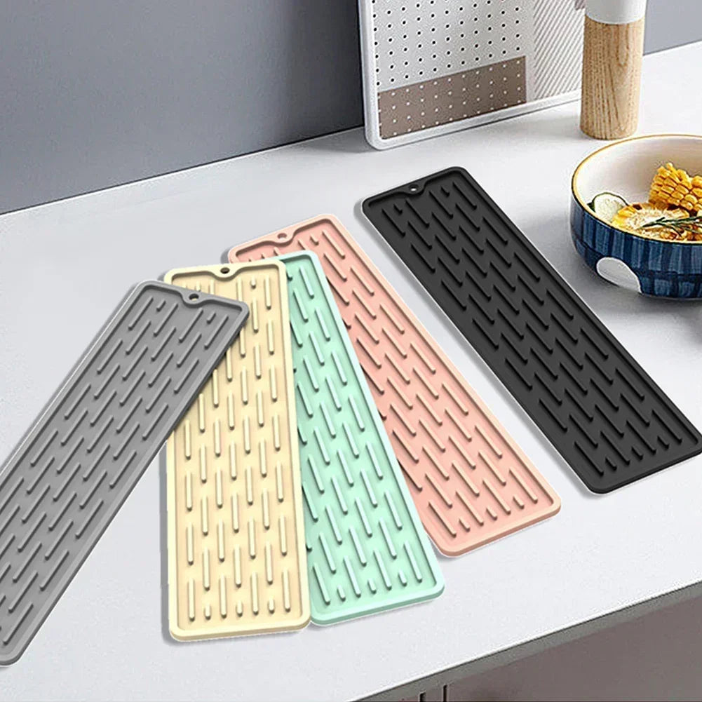 Silicone Dish Drying Mat Anti Slip Sink Storage