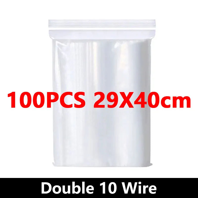 Small Zip Lock Plastic Bags Reclosable Transparent Bag