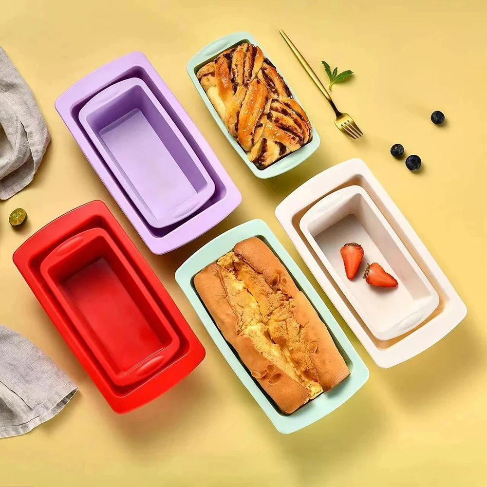 1pc Silicone Bread Loaf Pan Cake Mold Nonstick