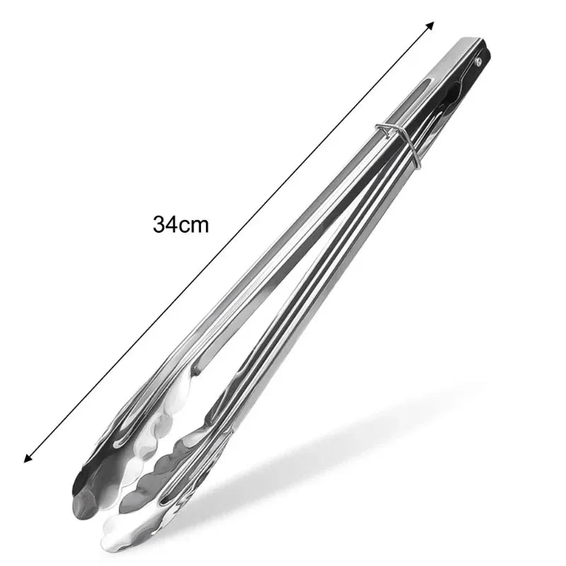 Stainless Steel Food Tongs Food Grade Meat Steak