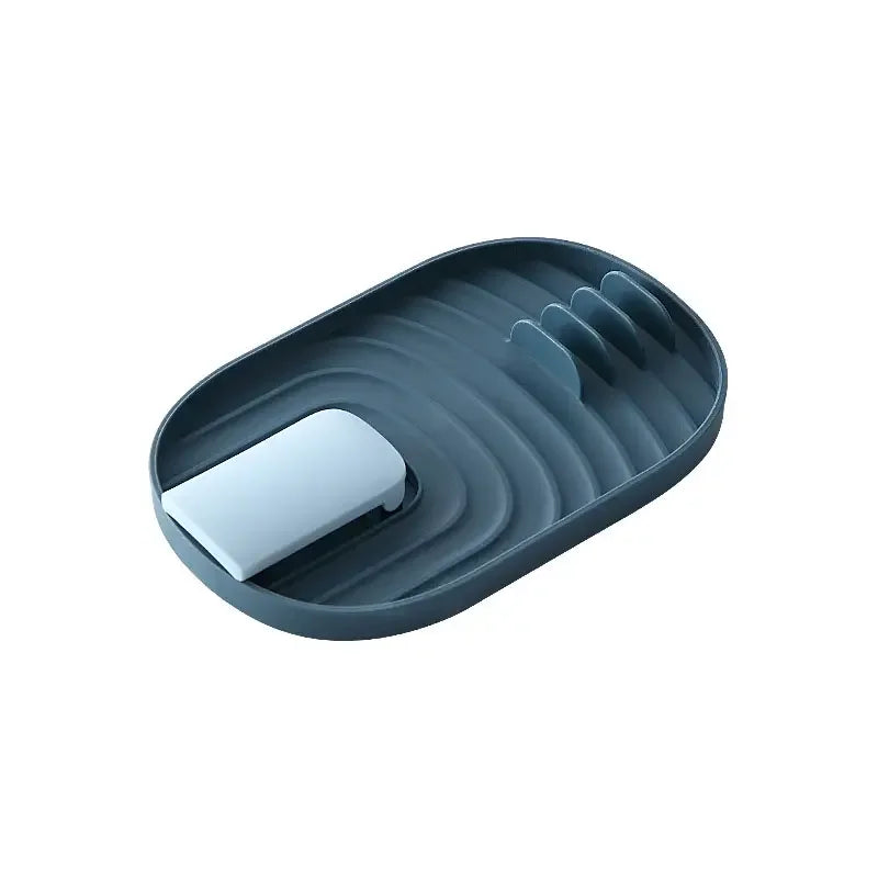 1pc Lid Holder Pot Lid Stand Organizer Adjustable