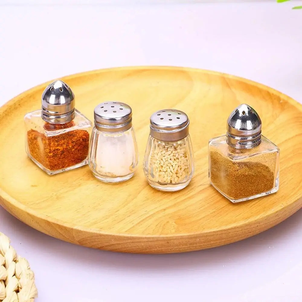 10/15ml Mini Seasoning Bottle Transparent Glass Spice Jars