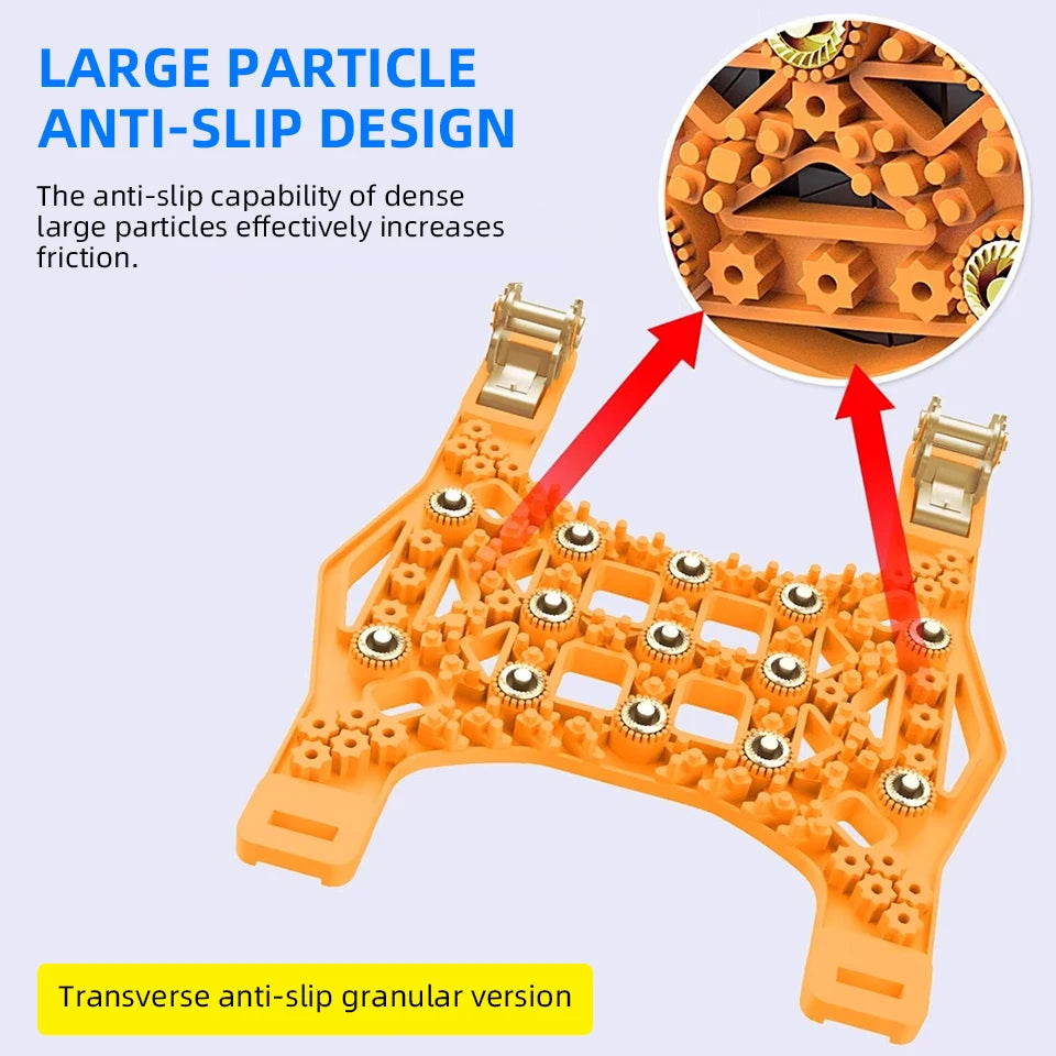 Automobile Snow Chains Winter Tire Anti-Skid Chain 165-255mm