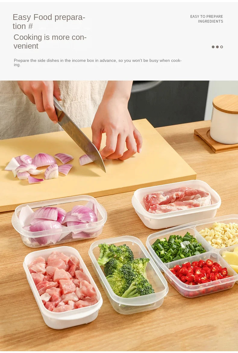 Refrigerator Food Storage Containers Sealed Box Freezer Seal