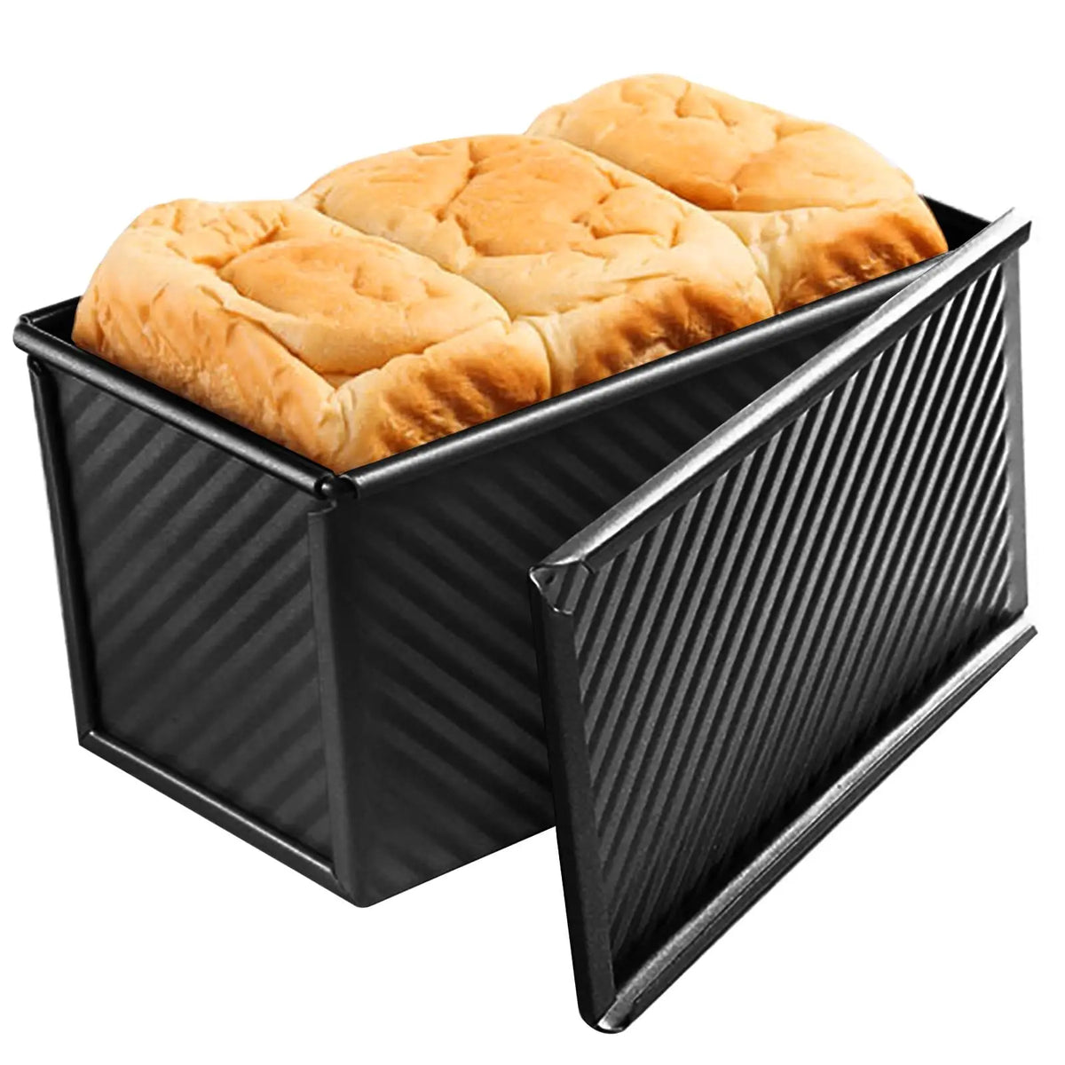 Long Pullman Loaf Pan Lid Non-Stick Carbon Steel