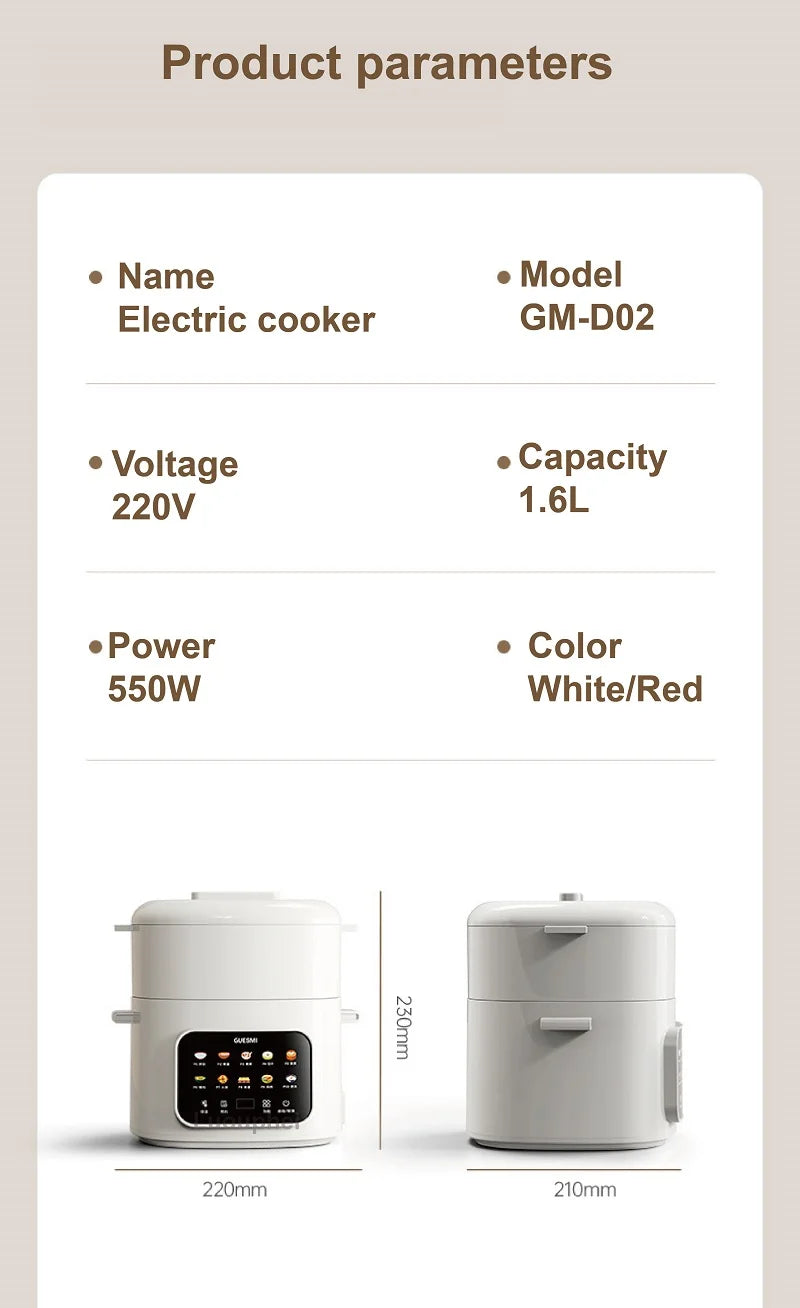 220v Smart Electric Cooking Pot Reservation Rice Cooker