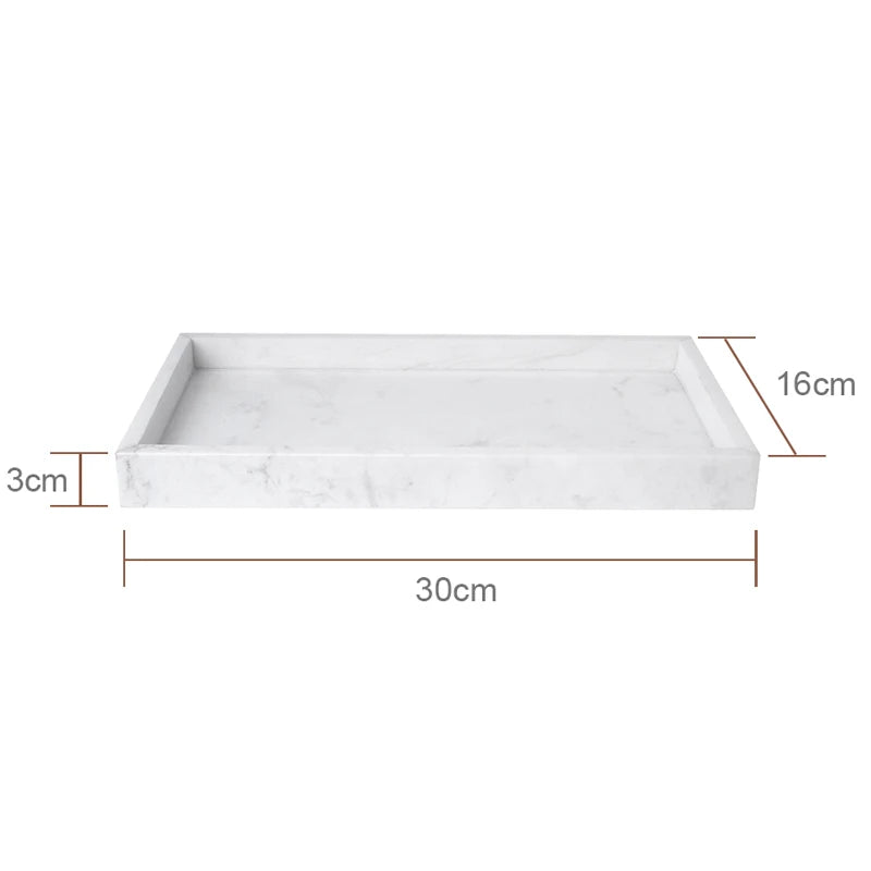 Volakos White Natural Marble Bathroom Soap Dispenser Soap