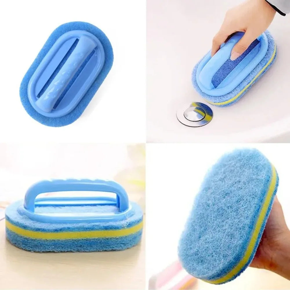 Cleaning Brush Handle Dish Soap Bathroom Tub Thicken