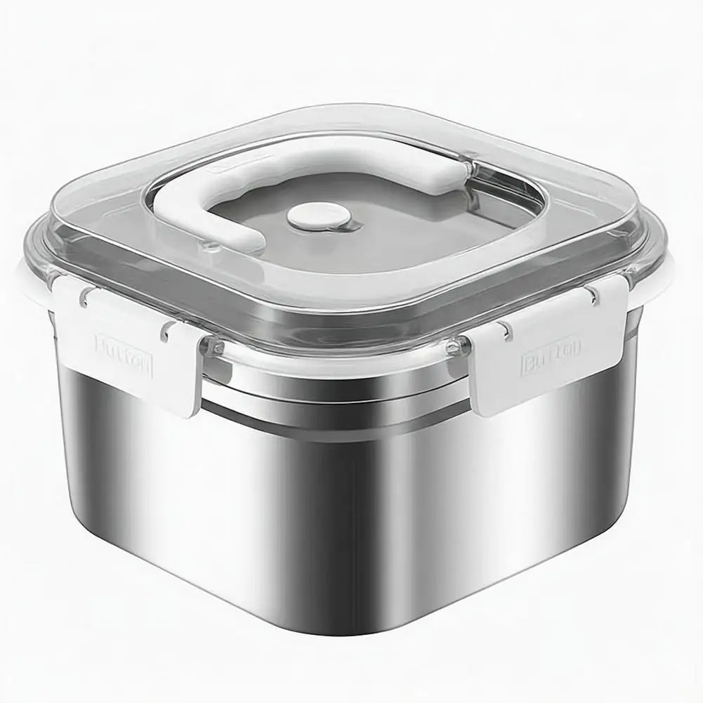 Stainless Steel Meal Prep Container Lid Airtight Bento