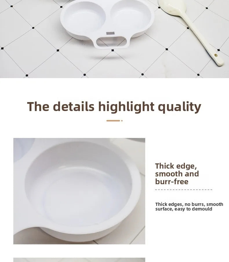Food Grades Plastic Microwave Cooking Eggs Steamer Convenient