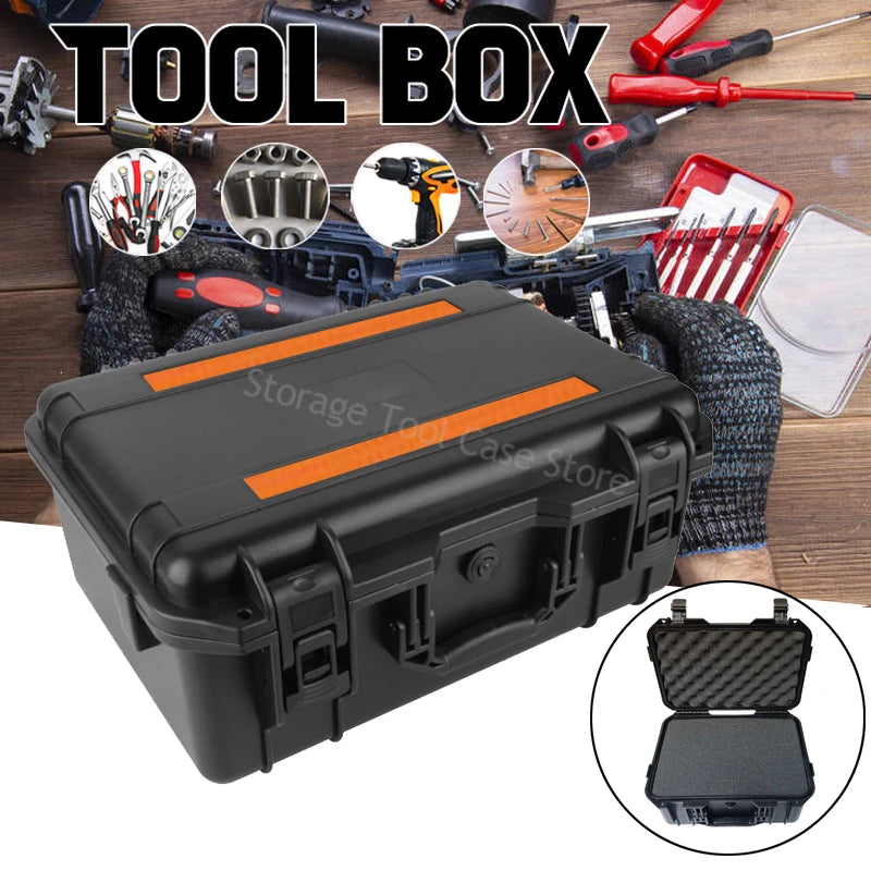 Toolbox Large Waterproof Hard Case Toolbox Organizer Shockproof