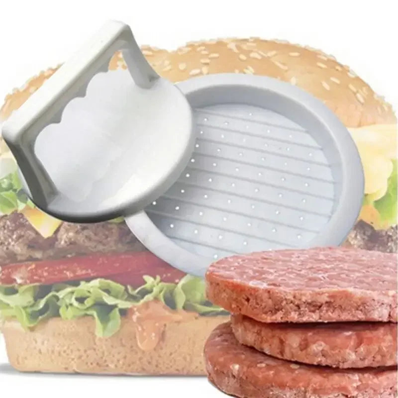 1-4pcs Reusable Burger Rack Useful Silicone Frame Burger