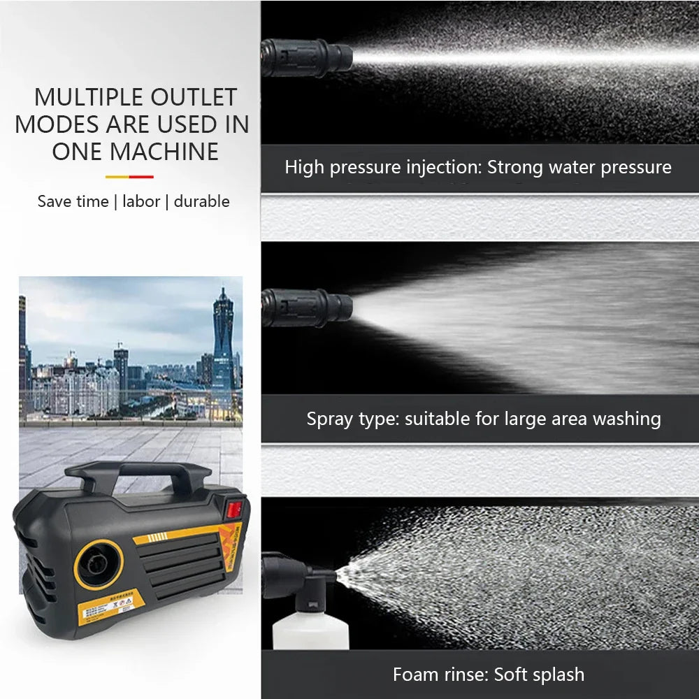 3000w Powerful Electric High Pressure Car Washer 220v/110v