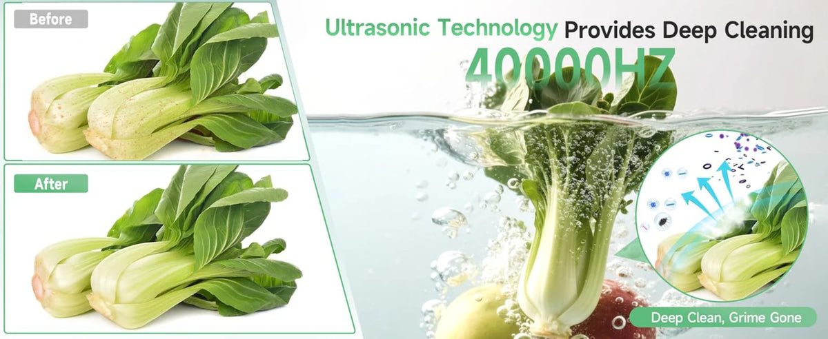 Kunphy Ultrasonic Machine 40khz Jewelry Cleaner Ultrasonic Bath
