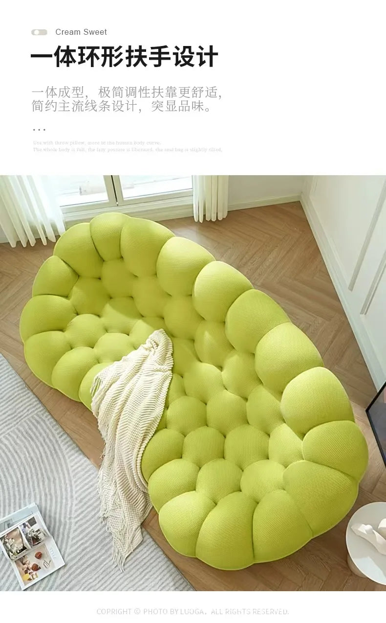 Compressed Vacuum Sofa Comfortable Double Triple Sofa Lazy
