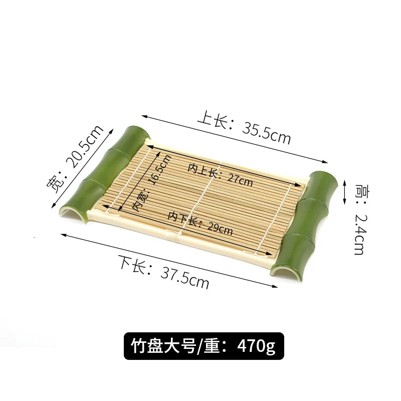 Japanese Dish Pot Dish Creative Tableware Bamboo Curtain