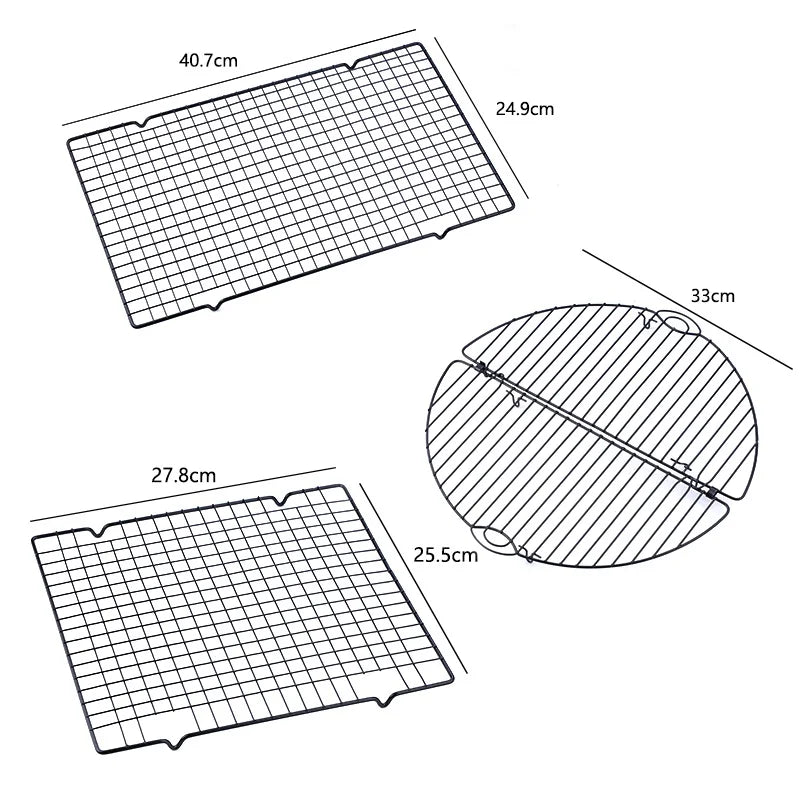 Fais Du Bbq Stainless Steel Grid Cake Cooling